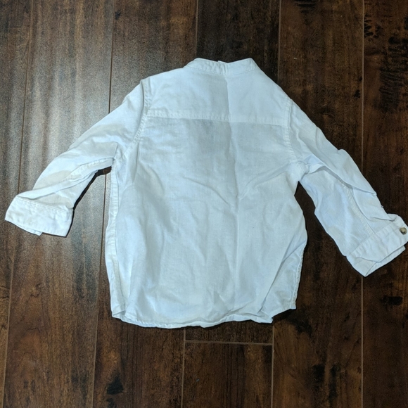 Boys linen button down shirt - Picture 2 of 2